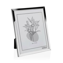 Portafotos Versa Plateado Metal Minimalista 1 x 25,5 x 20,5 cm Precio: 9.5468997701. SKU: B12YR5N4ZP