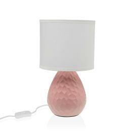 Lámpara de mesa Versa Rosa Blanco Cerámica 40 W 15,5 x 27,5 cm Precio: 18.94999997. SKU: B1GM76YSBL