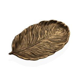 Figura Decorativa Versa Hoja Dorado 18 x 3 x 30 cm Precio: 6.8848995039. SKU: B1EVDLGALQ