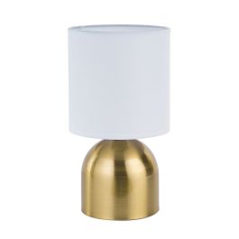 Lámpara de mesa Versa Dorado Metal 14 x 25 x 14 cm