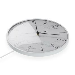 Reloj de Pared Versa Péndulo Metal Cristal Madera MDF 4,5 x 56 x 29 cm