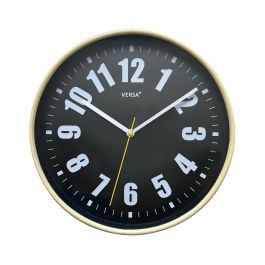 Reloj de Pared Versa Negro Plástico 4 x 30 x 30 cm Precio: 16.94999944. SKU: B19PQD8ETC