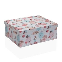 Set de Cajas Organizadoras Apilables Versa Estrellas Cartón 15 Piezas 35 x 16,5 x 43 cm