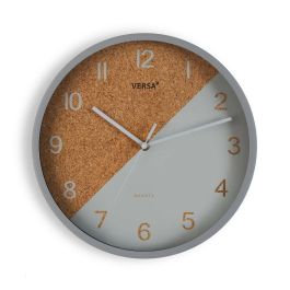 Reloj de Pared Versa Cork Gris Plástico 4,5 x 30 x 30 cm Precio: 13.98999943. SKU: B19M78DP5L