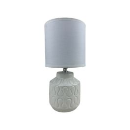 Lámpara de mesa Versa Lizzy Blanco Cerámica 13 x 26,5 x 10 cm Precio: 16.94999944. SKU: B1CPFLFJXV