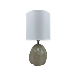 Lámpara de mesa Versa Mery 25 W Beige Cerámica 14 x 27 x 11 cm