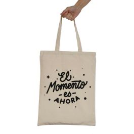 Bolsa de Compras Versa El momento es ahora Poliéster 36 x 48 x 36 cm Precio: 5.94999955. SKU: B15JS7MHER