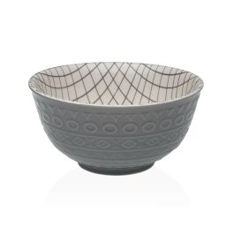 Bol para Aperitivos Versa Gris Cerámica Porcelana 16 x 7,7 x 16 cm Precio: 7.49999987. SKU: B1CJWZBDQC