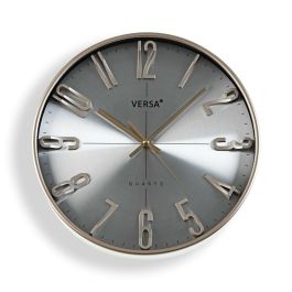 Reloj de Pared Versa Plateado Plástico Cuarzo 4,3 x 30 x 30 cm Precio: 18.94999997. SKU: B1E432J4R2
