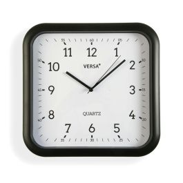 Reloj de Pared Versa Negro Plástico Cuarzo 3,5 x 28,5 x 29,5 cm Precio: 16.94999944. SKU: B12D6Q2453