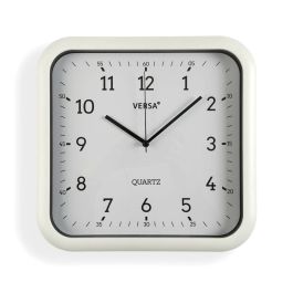 Reloj de Pared Versa Blanco Plástico Cuarzo 3,5 x 28,5 x 29,5 cm
