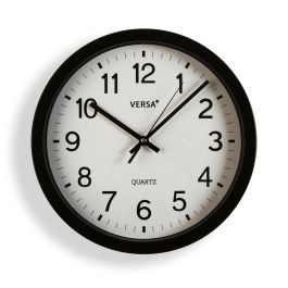 Reloj de Pared Versa Negro Plástico Cuarzo 4,3 x 30 x 30 cm Precio: 15.59000058. SKU: B1382WLZPD