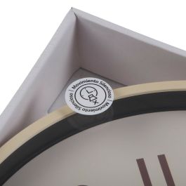 Reloj de Pared Versa Crema Plástico Cuarzo 4 x 30 x 30 cm