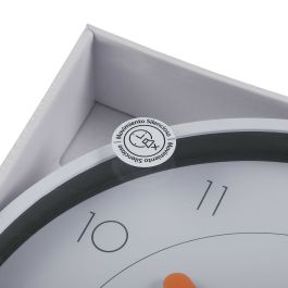 Reloj de Pared Versa Blanco Plástico Cuarzo 4 x 30 x 30 cm