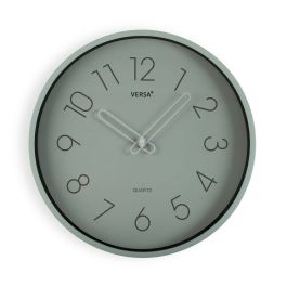 Reloj de Pared Versa Verde Plástico Cuarzo 4 x 30 x 30 cm Precio: 17.95000031. SKU: B1J6MFQ8RZ