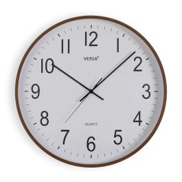 Reloj de Pared Versa Plástico Cuarzo Madera MDF 5,2 x 50 x 50 cm