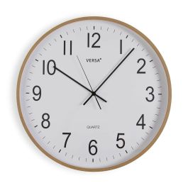 Reloj de Pared Versa Plástico Cuarzo Madera MDF 5,2 x 50 x 50 cm