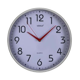 Reloj de Pared Versa Blanco Plástico Cuarzo Pop 4 x 30 x 30 cm