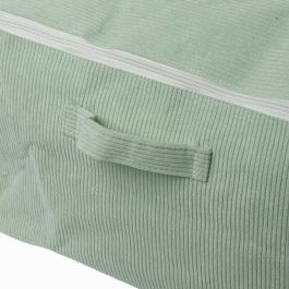 Caja de Almacenamiento Versa Corduroy 38 x 26 x 26 cm Verde