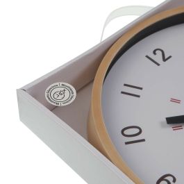 Reloj de Pared Versa Blanco Plástico 4 x 30 x 30 cm