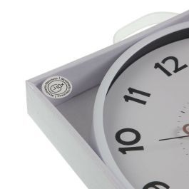 Reloj de Pared Versa Blanco Plástico 4 x 30 x 30 cm