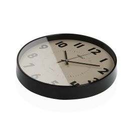 Reloj de Pared Versa Beige Plástico 4 x 30 x 30 cm