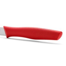 Arcos Cuchillo Mondador Perlado Serie Nova 100 mm Rojo