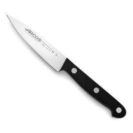 Juego de Cuchillos de Cocina y Soporte Arcos Universal Negro Acero Inoxidable Madera de caucho 5 Piezas 4 Piezas Juego de Cuchillos de Cocina y Soporte Arcos Universal Negro Acero Inoxidable Madera de caucho 5 Piezas 4 Piezas