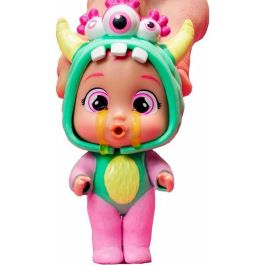 Muñeco bebe lloron jumpy monsters contiene 6 accesorios en cada capsula, con lagrimas de slime 5,5x13,7x6,5 cm - modelos surtidos