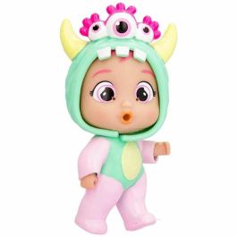 Muñeco bebe lloron jumpy monsters contiene 6 accesorios en cada capsula, con lagrimas de slime 5,5x13,7x6,5 cm - modelos surtidos