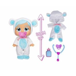 Muñeco bebe lloron kristal loving care tamaño reducido llora lagrimas de verdad y contiene accesorios personalizados 26 cm