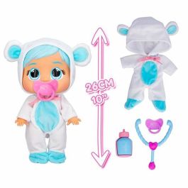 Muñeco bebe lloron kristal loving care tamaño reducido llora lagrimas de verdad y contiene accesorios personalizados 26 cm