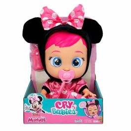 Muñeco bebé llorón minnie 30 cm con ropa personalizada ¡llora lágrimas de verdad!