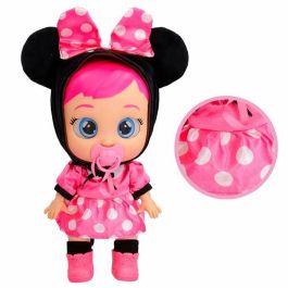 Muñeco bebé llorón minnie 30 cm con ropa personalizada ¡llora lágrimas de verdad!