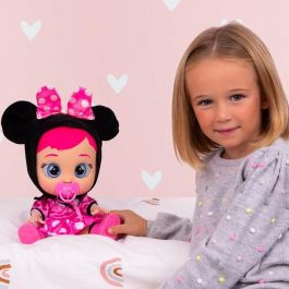 Muñeco bebé llorón minnie 30 cm con ropa personalizada ¡llora lágrimas de verdad!