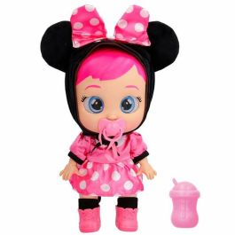 Muñeco bebé llorón minnie 30 cm con ropa personalizada ¡llora lágrimas de verdad!