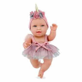 Andrea baby unicornio rosa maquillaje ref: 3138-24 38 cm Precio: 60.496612. SKU: B1CRSFRFRF