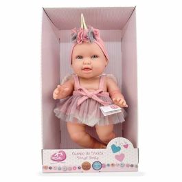 Andrea baby unicornio rosa maquillaje ref: 3138-24 38 cm