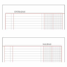 Dohe Libro Caja De Contabilidad 100H Numeradas Folio Natural