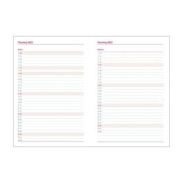 Dohe Agenda Anual Syncro Espiral 15x21 cm S-V Cierre C-Goma Pp Azul 2025