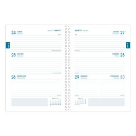 Agenda DOHE Tangram Basic Azul A5 2024-2025