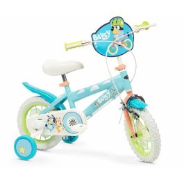 Bicicleta Infantil Bluey 12" Azul Verde Precio: 133.94999959. SKU: B15HTECVKC