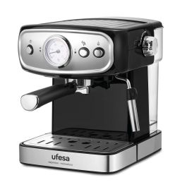 Cafetera Express de Brazo UFESA CE7244 1,5 L Negro Plateado 850 W