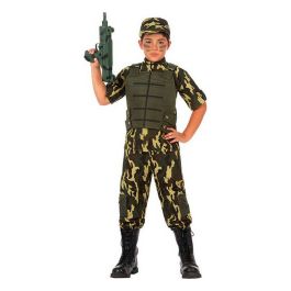 Disfraz para Niños 10954 Militar Verde (4 Piezas)