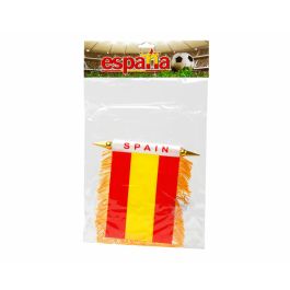 Bandera 12 cm España Fijación con ventosa