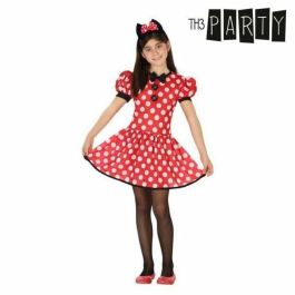 Disfraz para Niños Th3 Party Rojo Minnie Mouse Fantasía (2 Piezas)