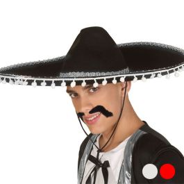 Sombrero Negro Mejicana Mexicano