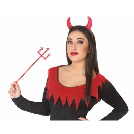 Accesorios para Disfraz Rojo Demonio Poliéster Halloween
