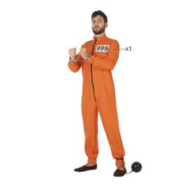 Disfraz para Adultos Prisoner Naranja
