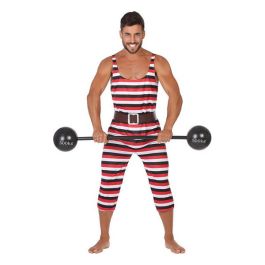 Disfraz para Adultos Multicolor Hombre Forzudo Circo (2 Piezas) Disfraz para Adultos Multicolor Hombre Forzudo Circo (2 Piezas)